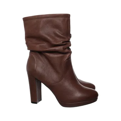 Heeled boots (Brown) from Kate Gray Leather