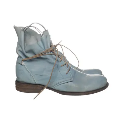 Bottes à lacets (Bleu) de Post Xchange