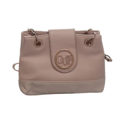 Handbag (Pink, Beige) from Guess Faux leather