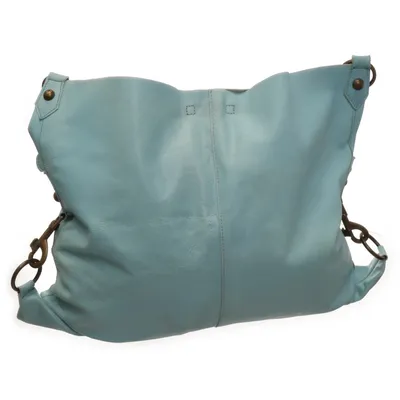 Handbag (Blue) from La Redoute Leather