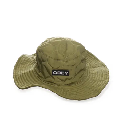 Bucket hat (Green) from Obey Nylon