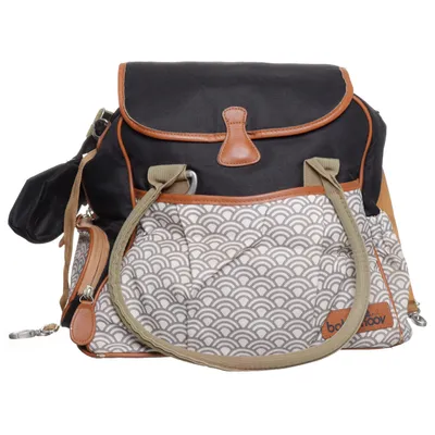 Pusletaske (Sort, Beige, Brun) fra Babymoov Polyester