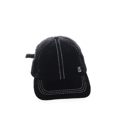 Baseballkeps (Svart, Vit) från Stüssy Bomull
