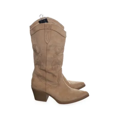 Cowboyboots (Beige) från Bershka