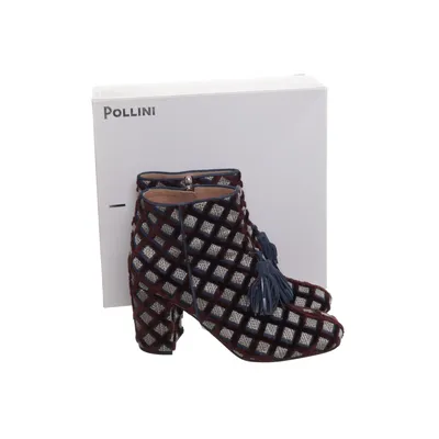 Enkellaarzen (Blauw, Bruin, Wit) van Pollini