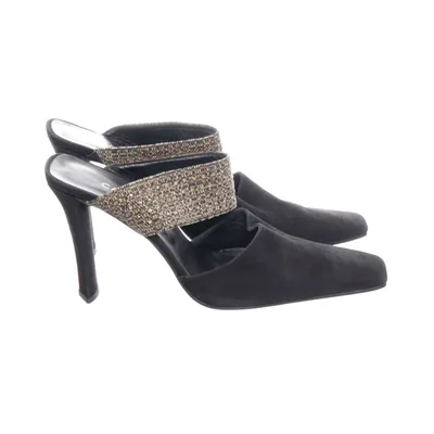 Mules (Svart, Beige) från Carrière Skinn