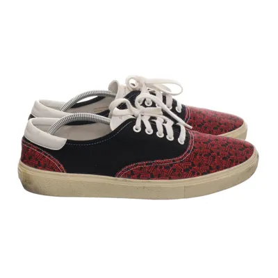 Canvas schoenen (Zwart, Rood) van Saint Laurent