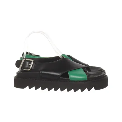Sandaler (Svart, Grön) från Läst