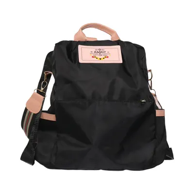 Backpack (Black, Pink) from Rabbit