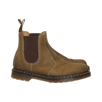 Chelsea boots (Bruin) van Dr. Martens Suède, Leer