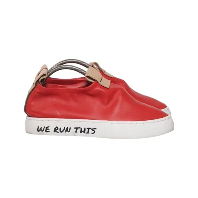 Chaussures d'été en toile (Rouge, Beige, Blanc) de Anny Nord