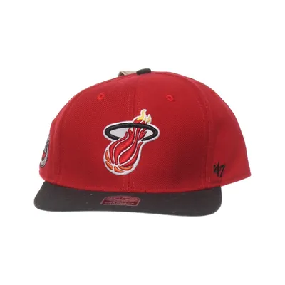 Casquette de baseball (Rouge, Noir) de 47 Brand Acrylique, Laine