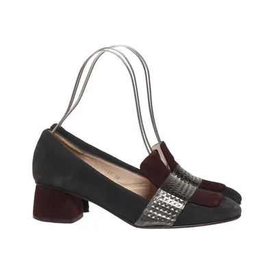 Loafers (Grå, Röd, Silverfärgad) från Medion