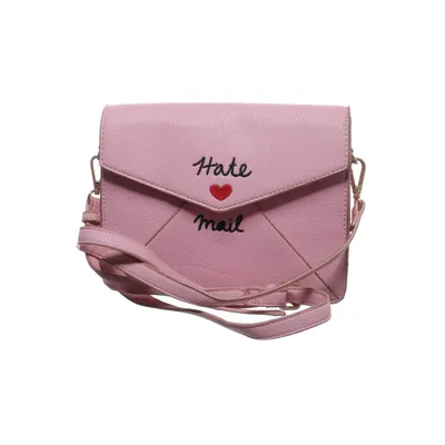 Shoulder-bag (Pink) from Lazy Oaf Polyester, Polyurethane