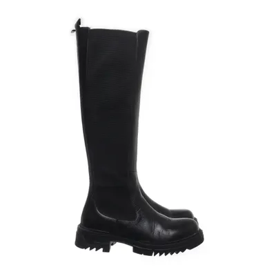 Stövlar (LEATHER PROFILE SHAFT BOOTS) från NA-KD Skinn, Polyester