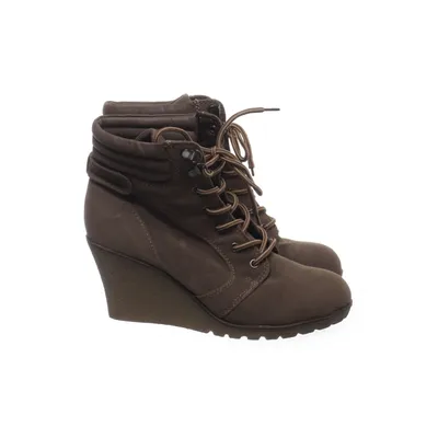Laced boots (Brown) from DinSko