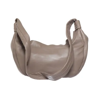 Axelremsväska (Beige) från WERA Bomull, Skinn