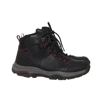 Hiking boots (Black, Purple) from Crivit Leather