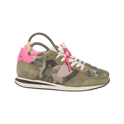 Sneakers (Green, Pink, Multicolored) from Philippe Model