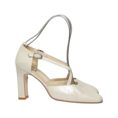 Klackskor (Beige) från Doriani Skinn