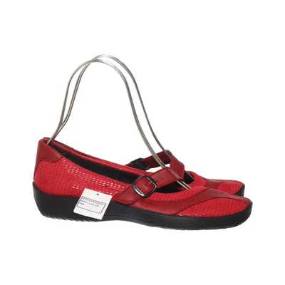 Chaussures de marche (Arcopedico 4491  L39 ballerina med skrårem - rød) de Arcopedico