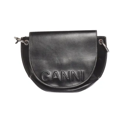 Sac à bandoulière (Noir) de Ganni Coton, Cuir