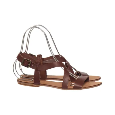 Sandales (Marron) de Cox Cuir