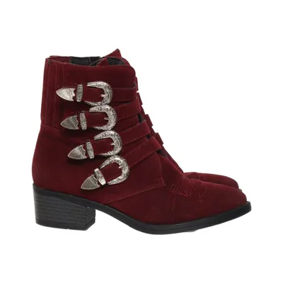 Ankle boots (Red) from Jumex