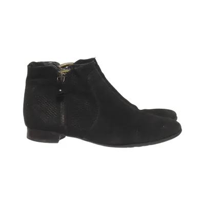 Ankle boots (Black) from DinSko