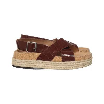 Sandals (Brown) from Monki