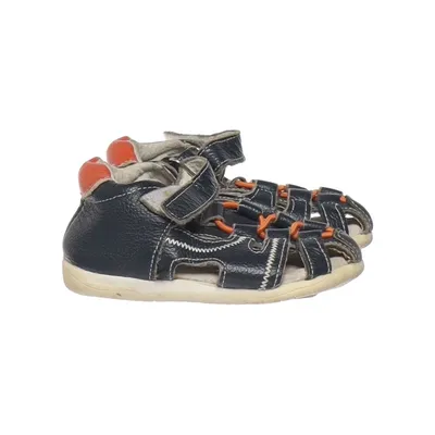 Sandalen (Blau, Orange, Mehrfarbig) von Happy Bee Leder
