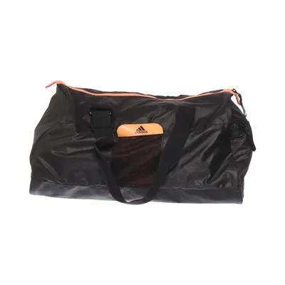 Træningstaske (Sort, Orange) fra Adidas Polyester, Polyurethan