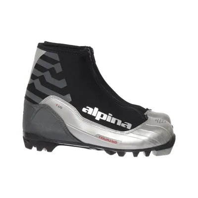 Cross-country ski boots (Black, Silver) from Alpina