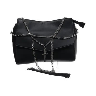 Skuldertaske (Sort) fra Banned Alternative Polyester, Polyurethan