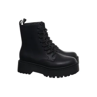 Laced boots (Black) from Attitude