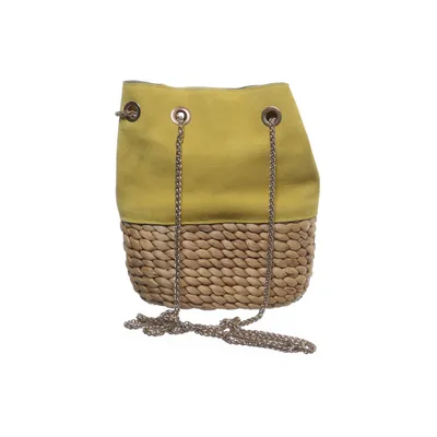 Axelremsväska (Gul, Beige) från H&M Mocka