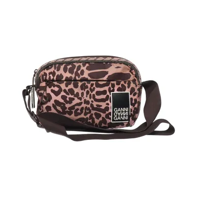 Shoulder-bag (Pink, Brown) from Ganni Polyester