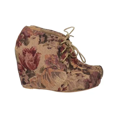 Sleehakken (Beige, Meerkleurig) van Sacha Leer