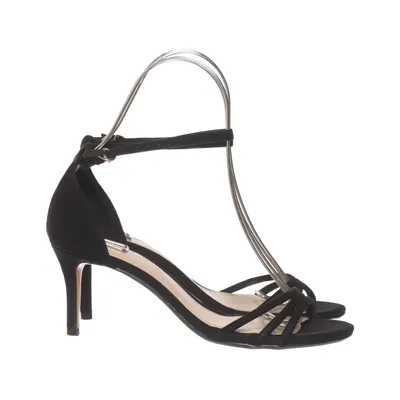 High heel sandals (Black) from Mango