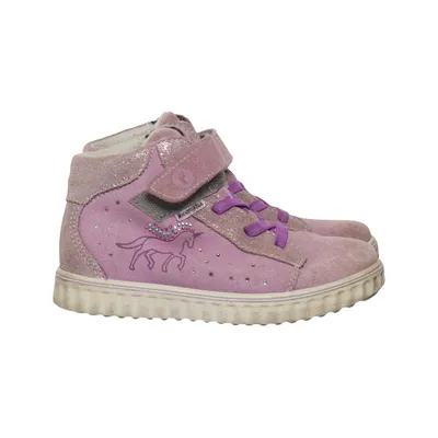 Laced boots (Purple) from Ricosta Leather