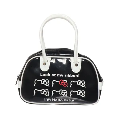 Handbag (Black, White, Red)