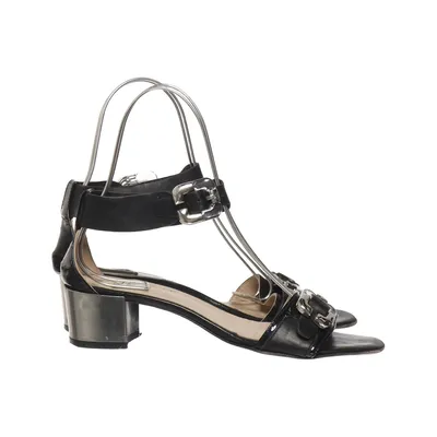 Sandales à talons hauts (Noir) de Attilio Giusti Leombruni Cuir