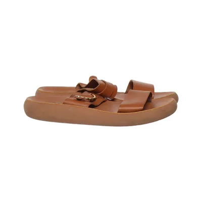 Slip-ins (Brown) from Ancient Greek Sandals Leather