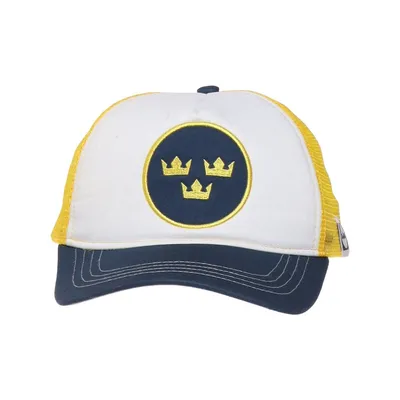Baseballkeps (Vit, Gul, Blå) från Lidl