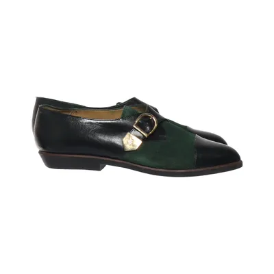 Chaussures à boucles (Noir, Vert) de Pertti Palmroth