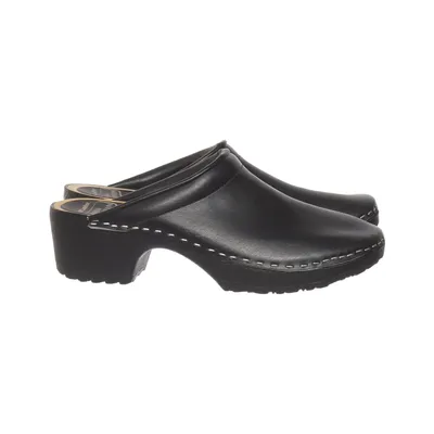 Clogs (Black) from Moheda Toffeln Leather