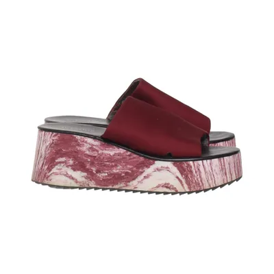 Mules (Rouge, Noir) de Topshop