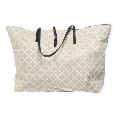Handväska (Beige, Vit) från By Malene Birger