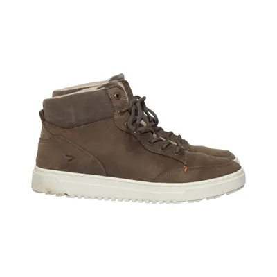 Laced boots (Brown) from Hub Leather