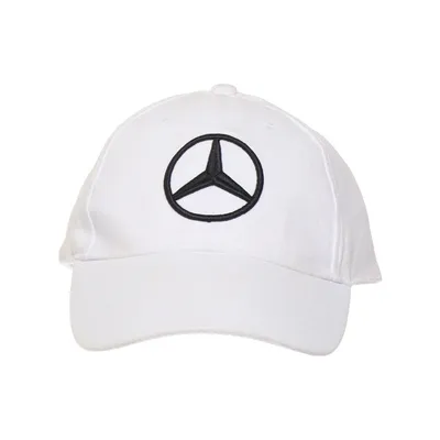 Honkbalpet (Wit) van Mercedes-Benz Katoen